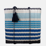 cesta tote ~ ex-large ~ gradient stripes