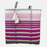 cesta tote ~ ex-large ~ gradient stripes