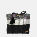 cesta tote ~ medium ~ 2 color block ~ lined