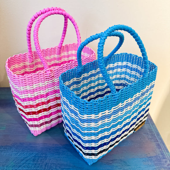 navy & sand cesta totes