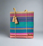 cesta tote ~ large ~ multistripe