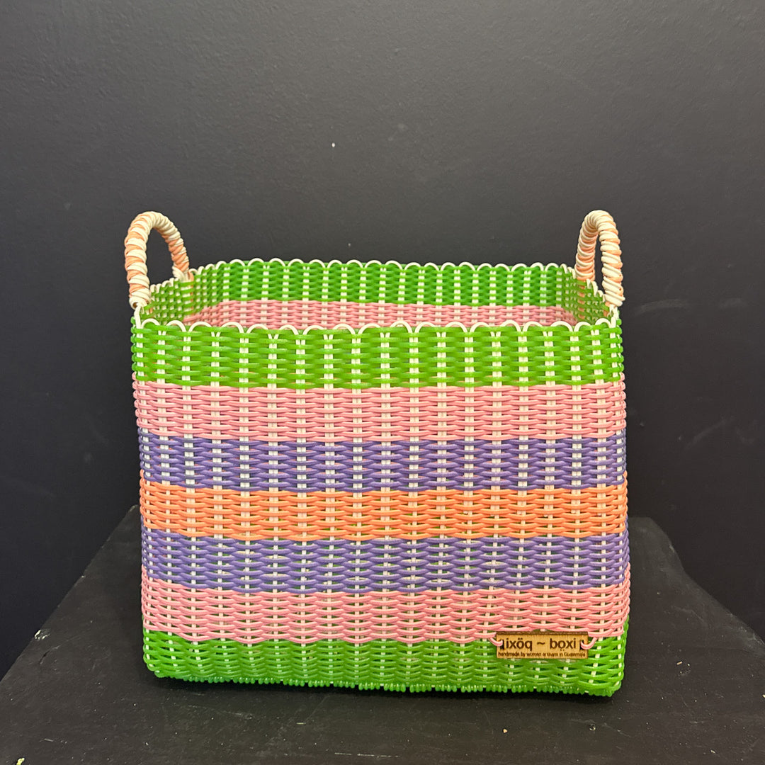boxi storage baskets ~ multi stripes