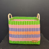 boxi storage baskets ~ multicolor stripes