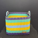 boxi storage baskets ~ multicolor stripes