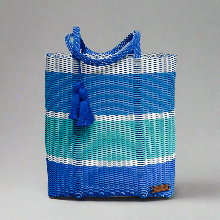 cesta tote ~ large ~ triple band