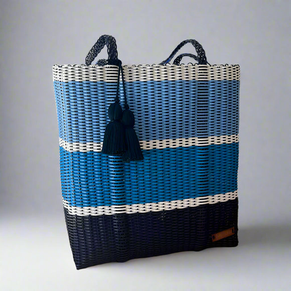 cesta tote ~ large ~ triple band