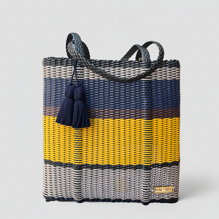 cesta tote ~ large ~ multistripe