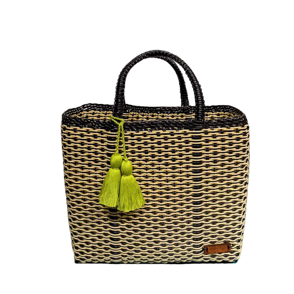 cesta tote ~ medium ~ basket weave