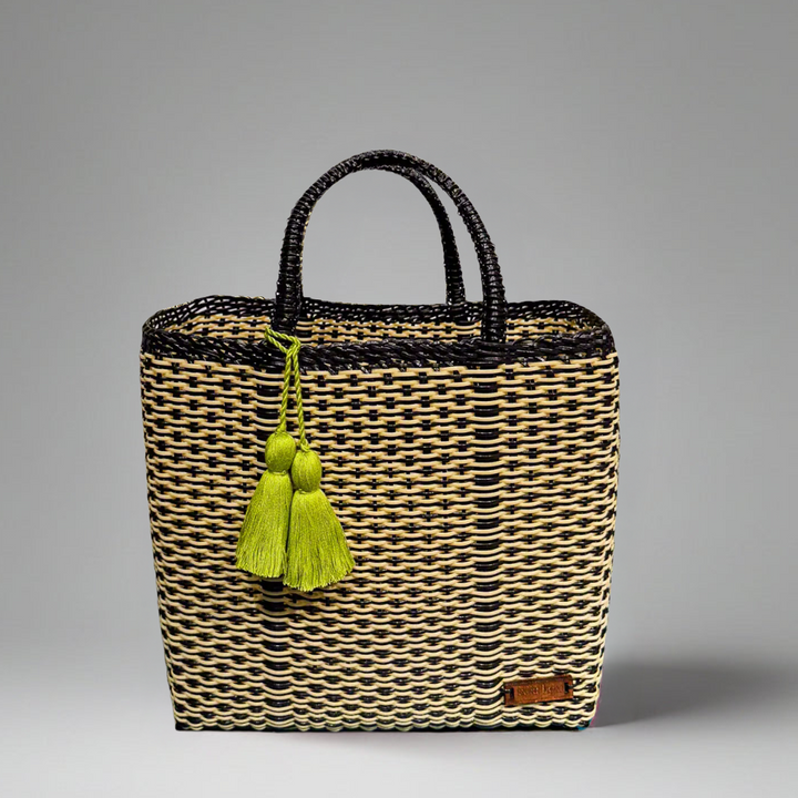 cesta tote ~ medium ~ basket weave