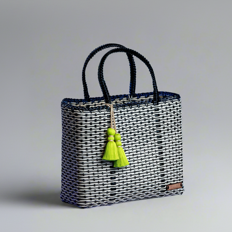 cesta tote ~ medium ~ basket weave