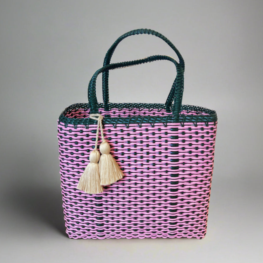 cesta tote ~ medium ~ basket weave