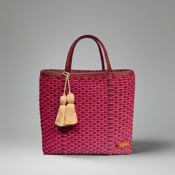 cesta tote ~ medium ~ basket weave