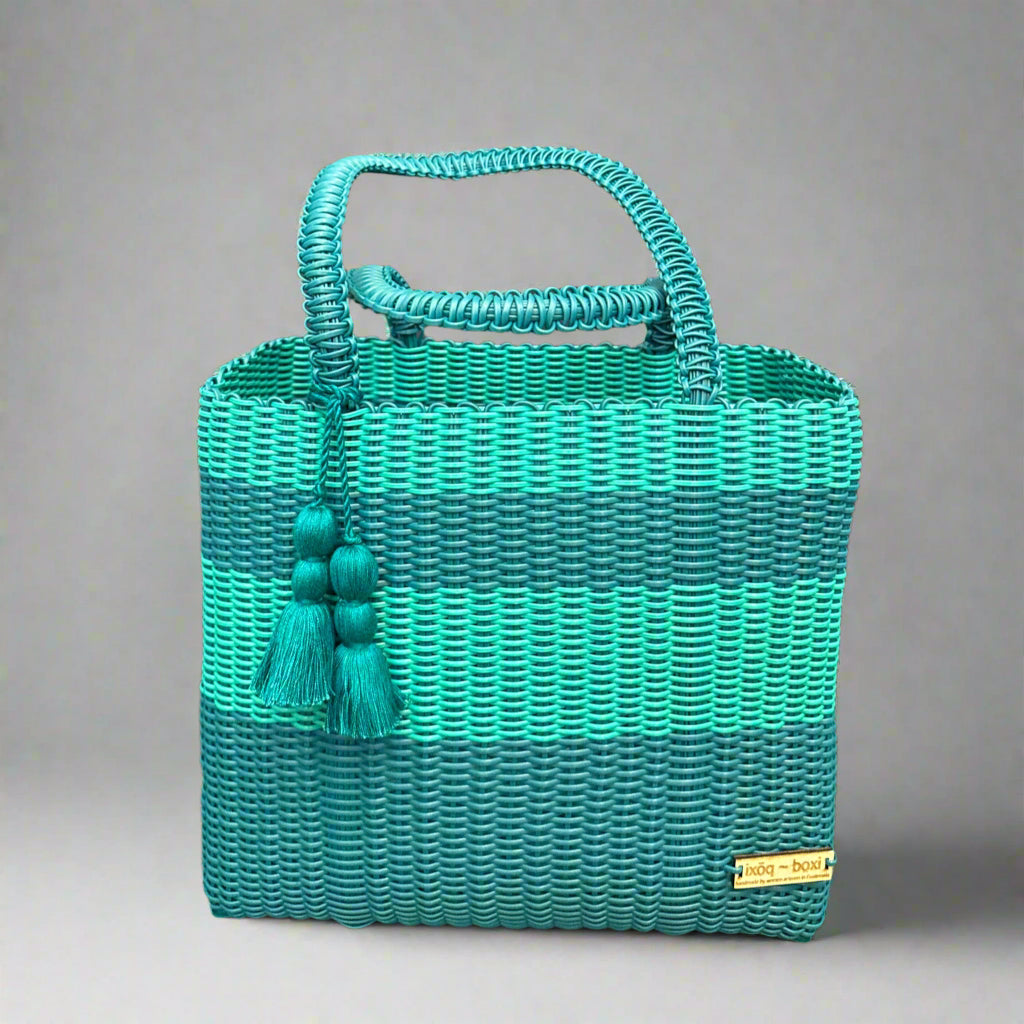 cesta tote ~ medium ~ striped