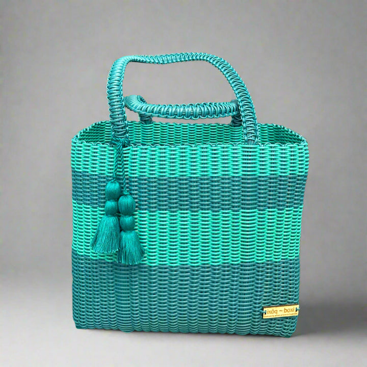cesta tote ~ medium ~ striped