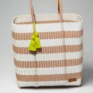 cesta tote ~ ex-large ~ striped