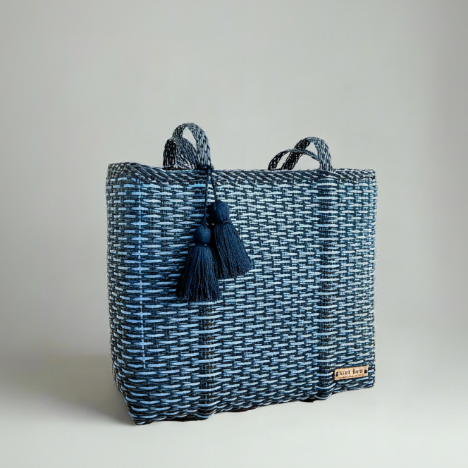 cesta tote ~ medium ~ basket weave