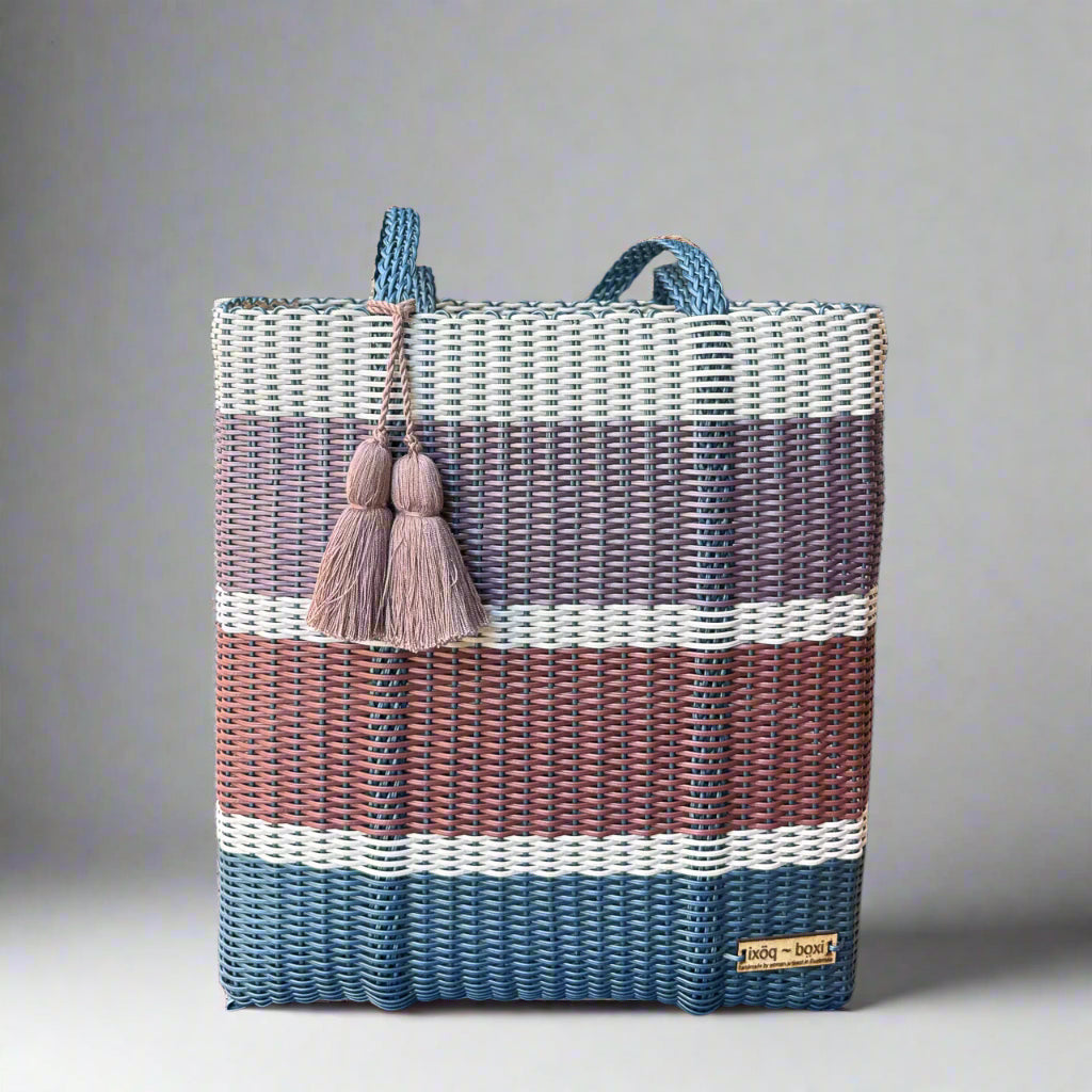 cesta tote ~ large ~ triple band