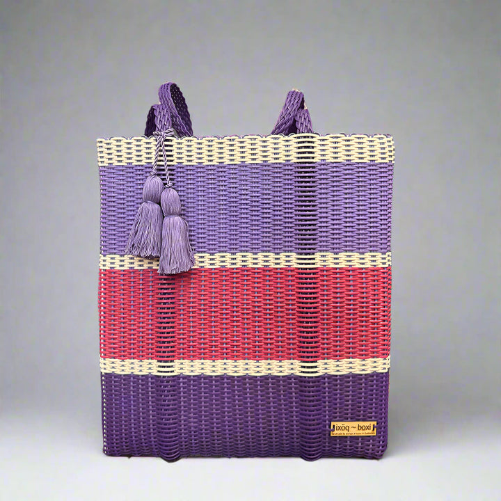 cesta tote ~ large ~ triple band