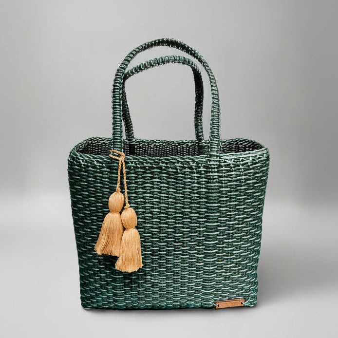 cesta tote ~ medium ~ basket weave
