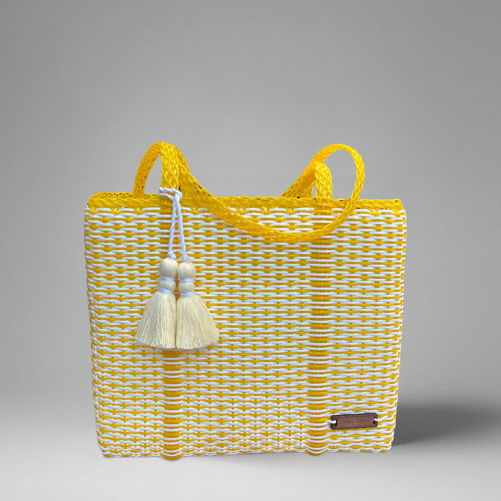 cesta tote ~ medium ~ basket weave