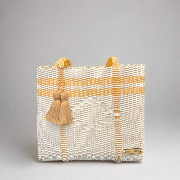 cesta tote ~ medium ~ striped