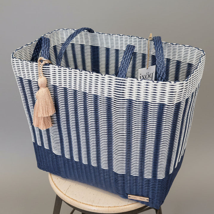cesta tote ~ ex-large ~ basket weave