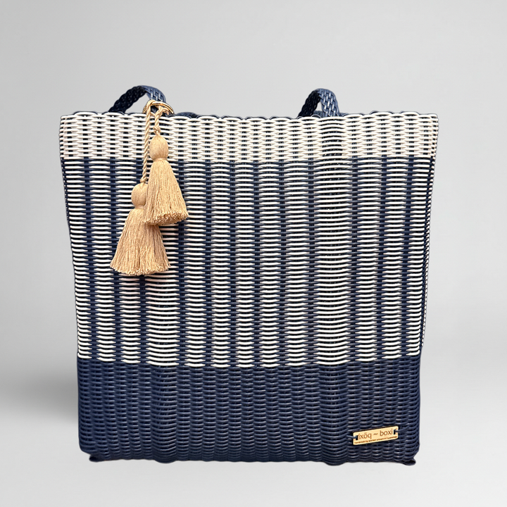 cesta tote ~ ex-large ~ basket weave