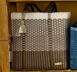 cesta tote ~ ex-large ~ basket weave