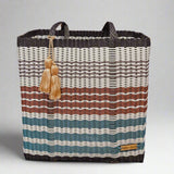 cesta tote ~ ex-large ~ gradient stripes