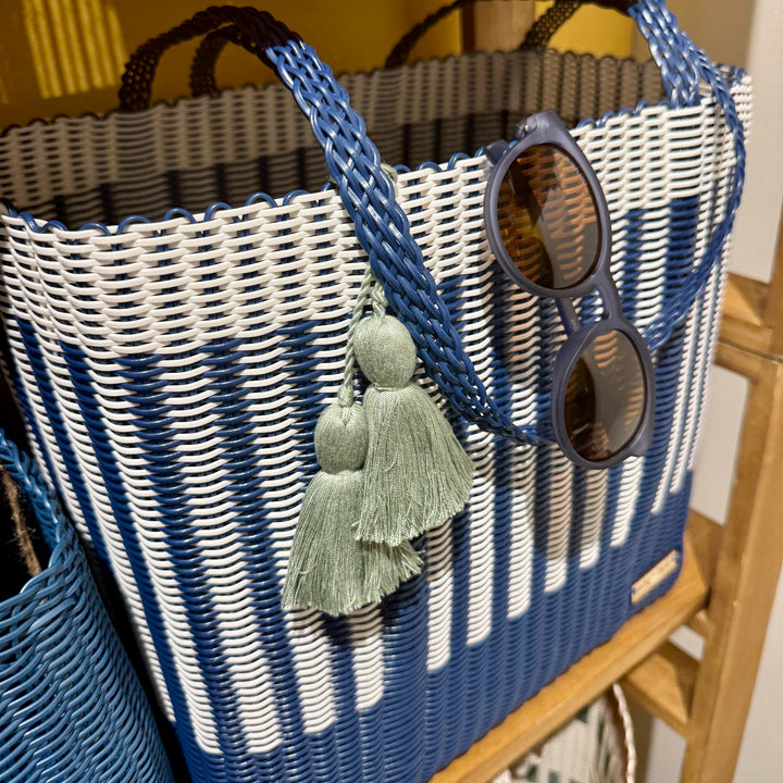cesta tote ~ ex-large ~ basket weave