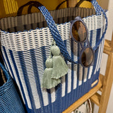 cesta tote ~ ex-large ~ basket weave
