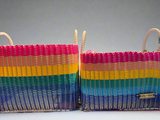 boxi storage baskets ~ multicolor