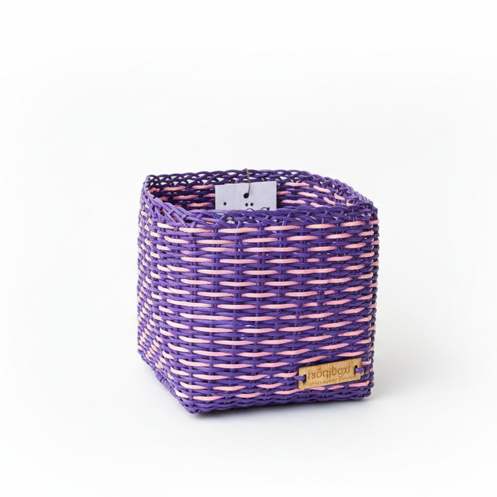 boxi square container ~ interweave ~ small