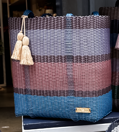 cesta tote ~ large ~ triple band