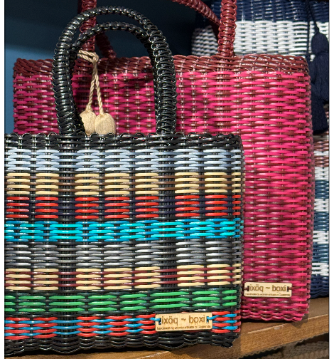 cesta mini ~ multi stripes