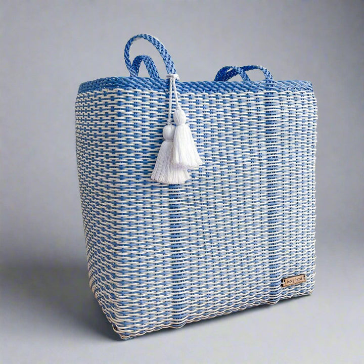 cesta tote ~ ex-large ~ basket weave
