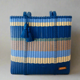 cesta tote ~ ex-large ~ multicolor striped