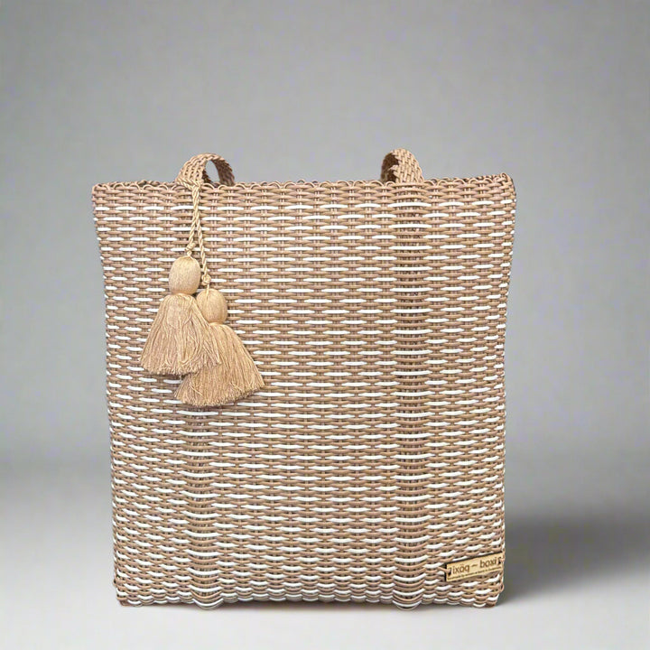 cesta tote ~ large ~ basket weave