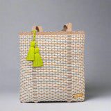 cesta tote ~ large ~ basket weave