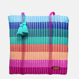 cesta tote ~ ex-large ~ multicolor striped