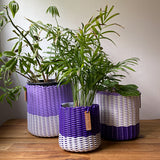 round 'catch all' / planters ~ color bands