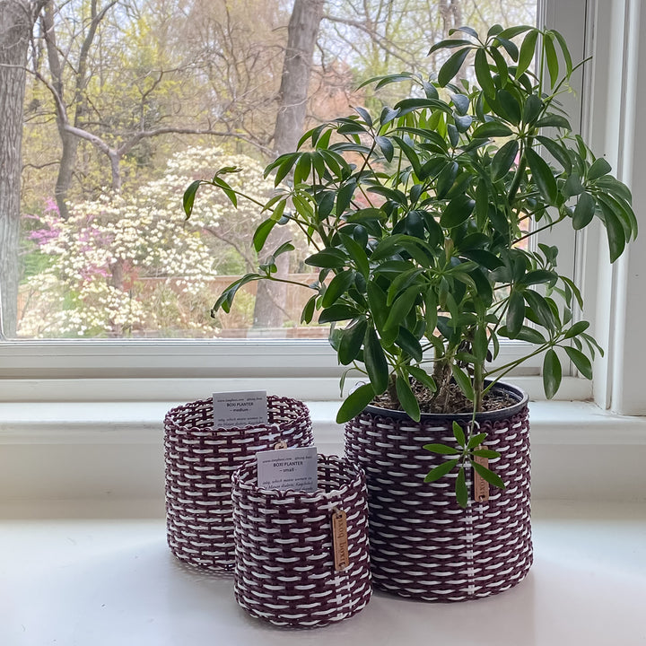 (wholesale) round 'catch all' / planters ~ interweave