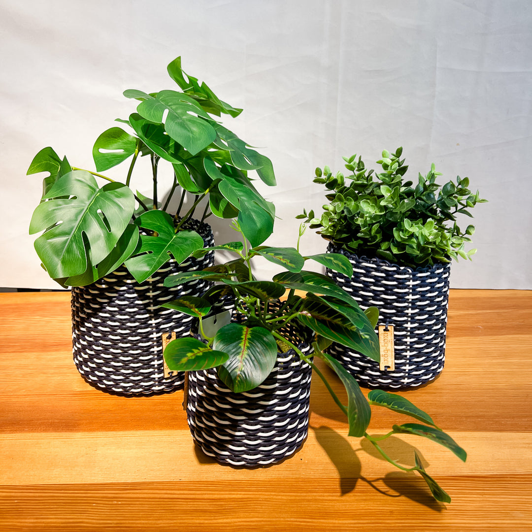 (wholesale) round 'catch all' / planters ~ interweave