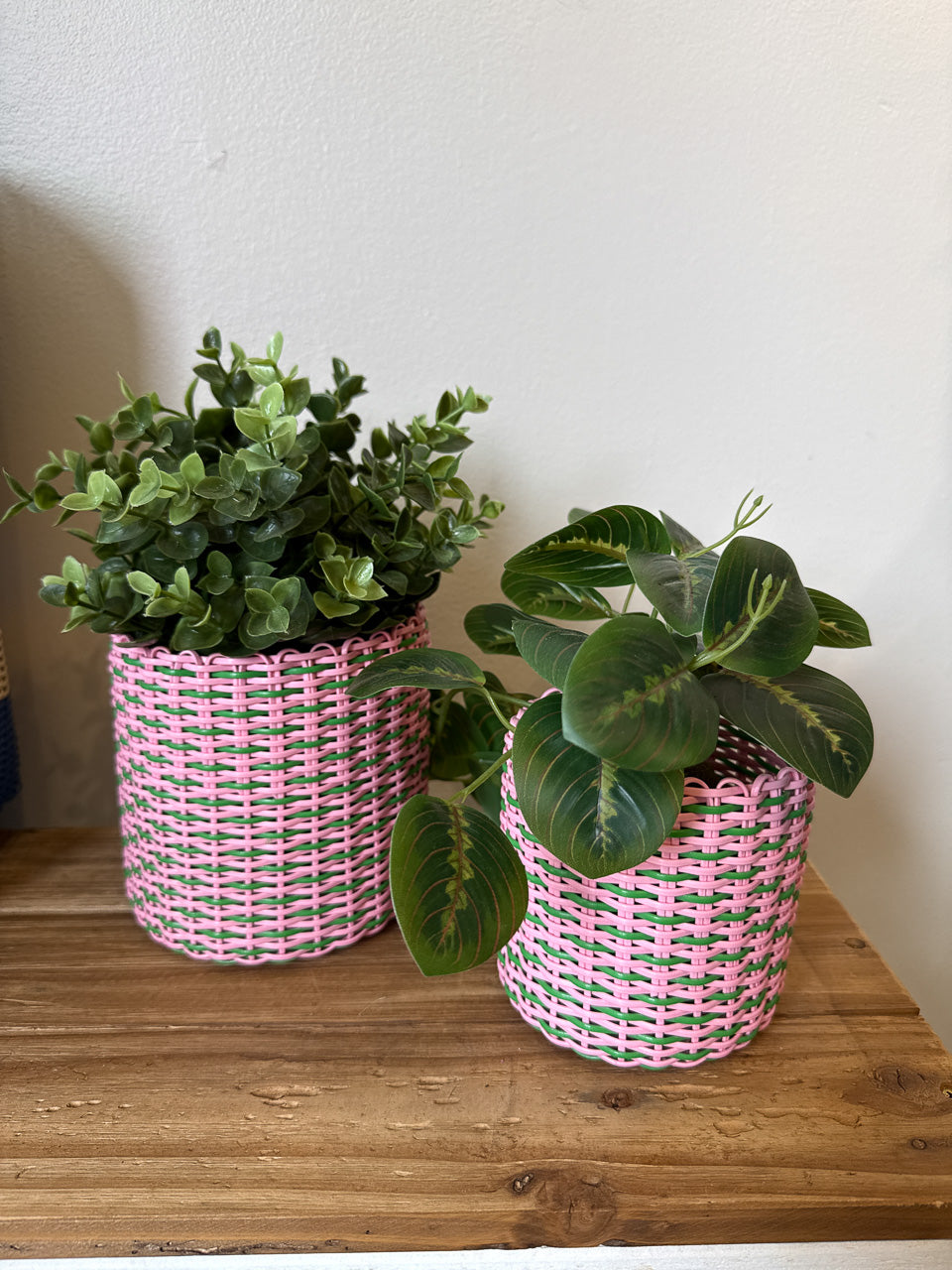 round 'catch all' / plant pots ~ interweave
