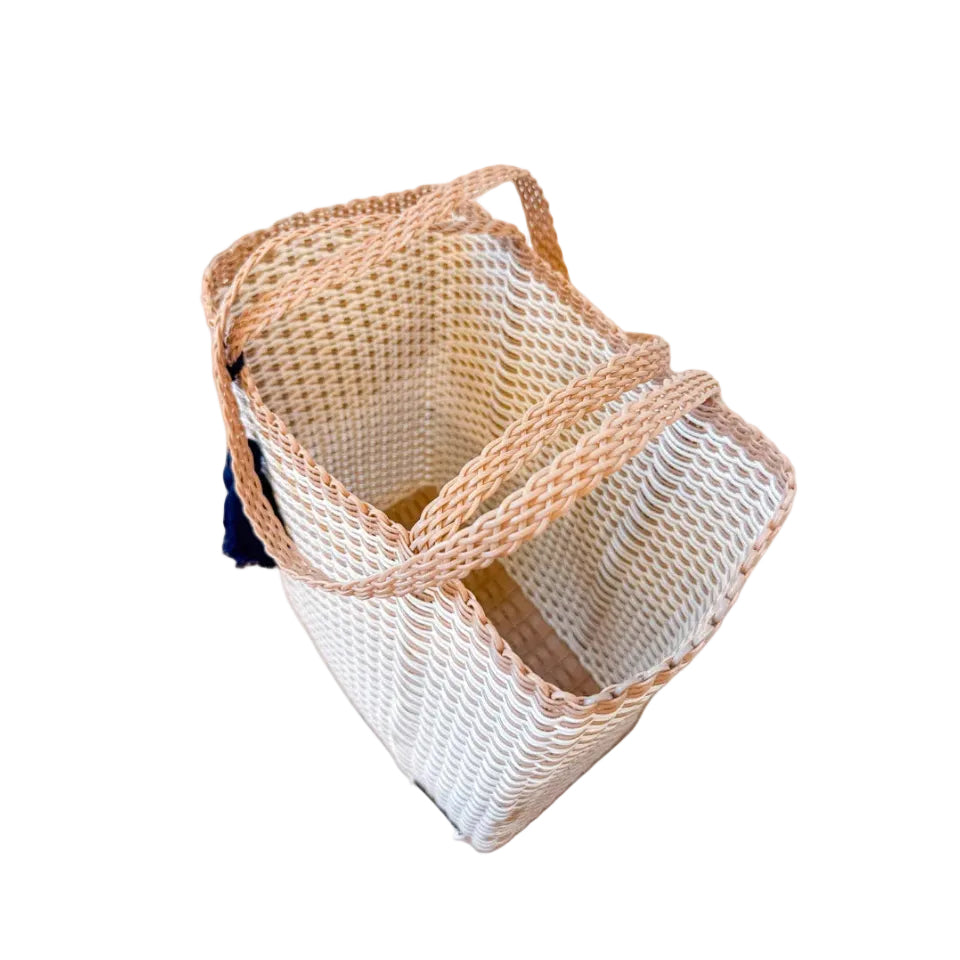 cesta tote ~ large ~ basket weave