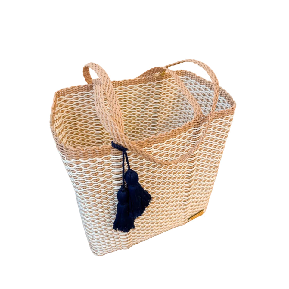 cesta tote ~ large ~ basket weave