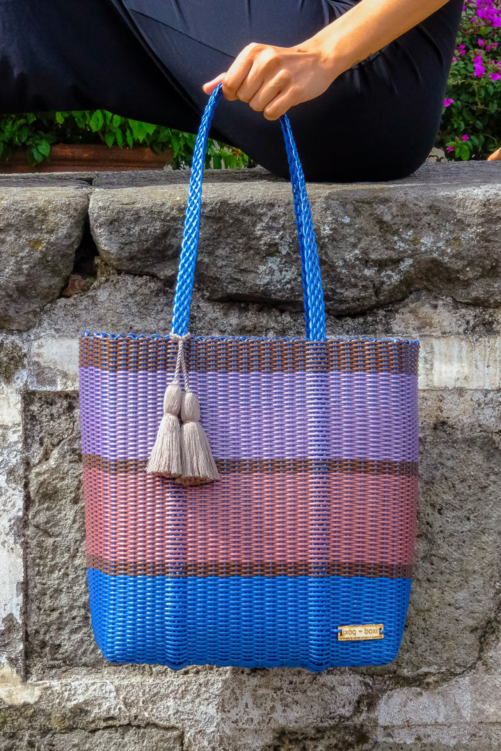 cesta tote ~ large ~ triple band