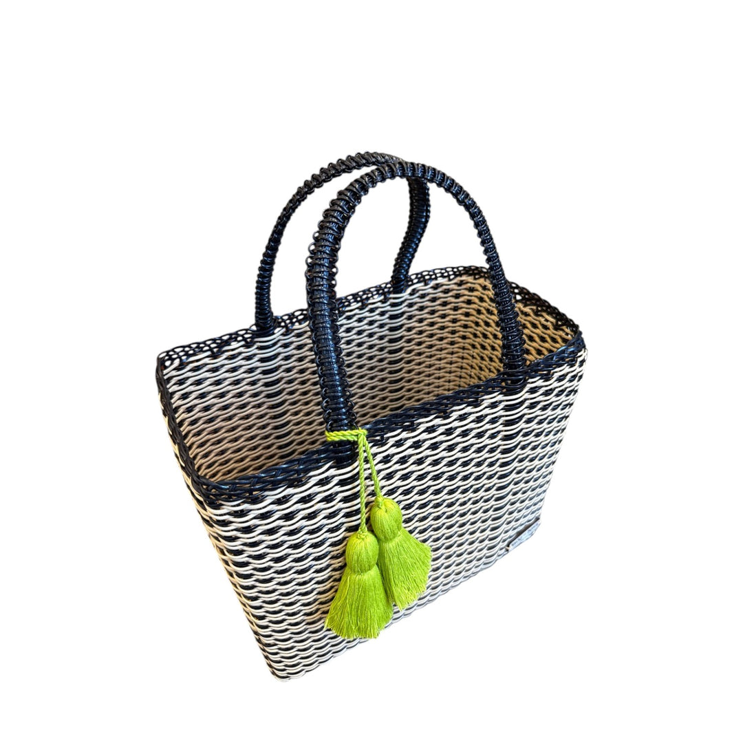 cesta tote ~ medium ~ basket weave