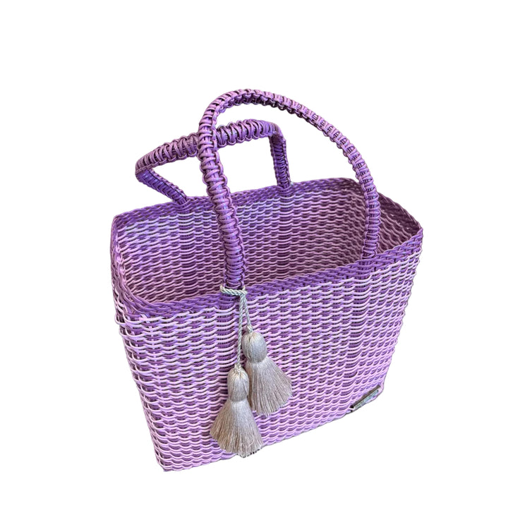cesta tote ~ medium ~ basket weave
