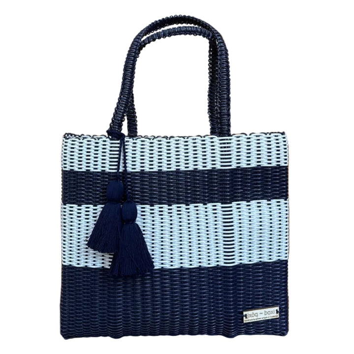 cesta tote ~ medium ~ striped